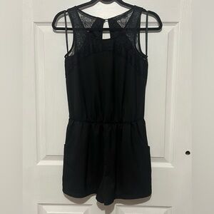 💗 Doe & Rae - Black Lace‎ Romper